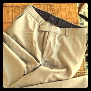 Olive Colored Hugo Boss Dress Pants